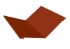 Ендова наружная RAL 8017 (шоколадно-коричневый) (15*140*140*15) L-2,00