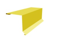 Ветровая планка RAL 1018 (цинково - желтый) (15*15*95*95*15*15) L-2,00