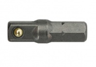 Адаптор с биты на головку для отвертки 1/4"-1/4", 25 мм