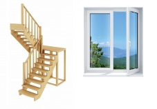 Окна, Лестницы